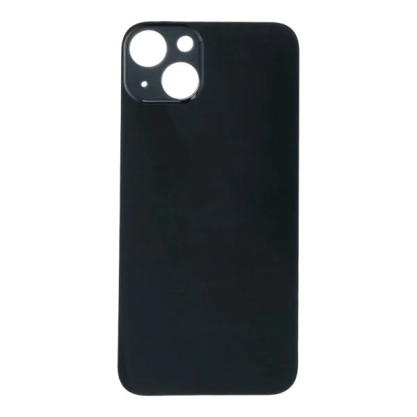 Battery Door with Adhesive for iPhone 13 6.1" – Large Hole – Black (OEM)